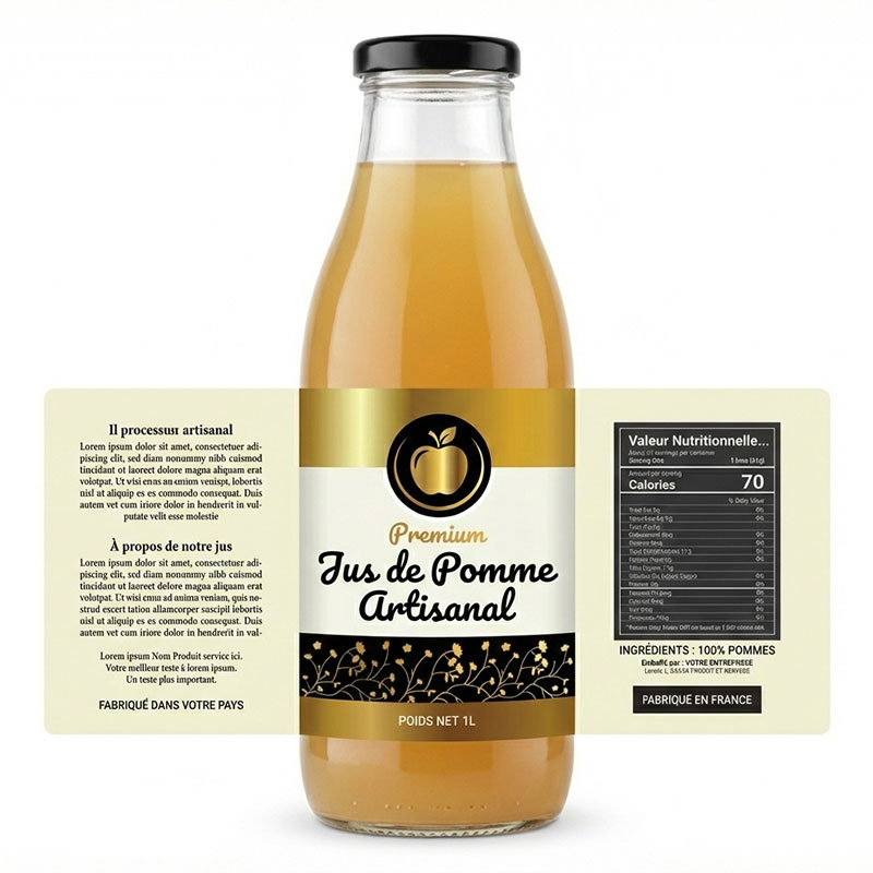 Imprimeur étiquette pour bouteille