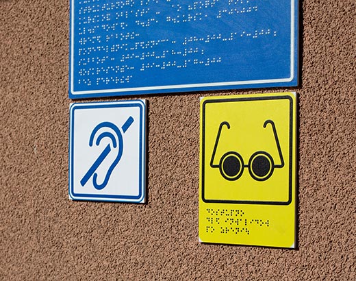 Fabricant &eacute;tiquettes braille